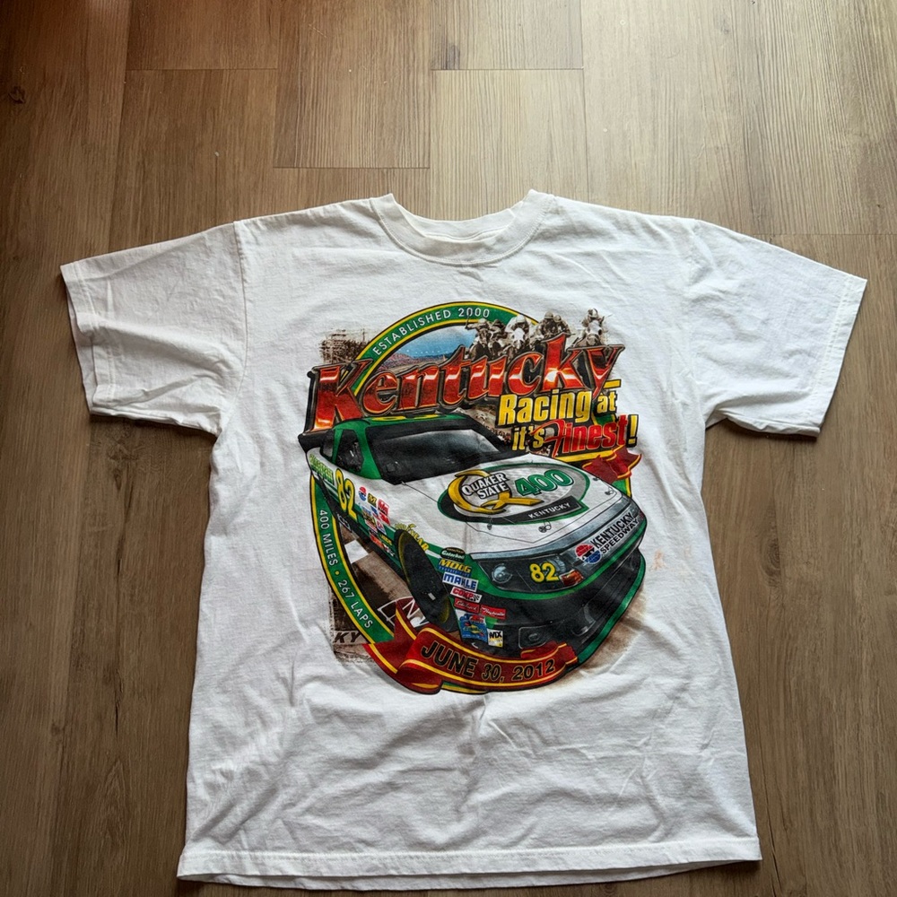 Nascar Chase Authentics White Cotton Tee